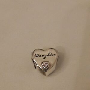 Pandora Daughter's Love heart charm marked P2 S925 ALE